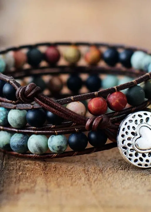 Boho Beaded Bracelets sold by Boho Mood product image thumbnail 5