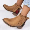 Boho Floral Camel Boots sold by Boho Mood
