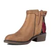 Boho Floral Camel Boots sold by Boho Mood