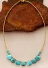 Boho Choker Necklace Gold Chain sold by Boho Mood