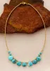 Boho Choker Necklace Gold Chain sold by Boho Mood