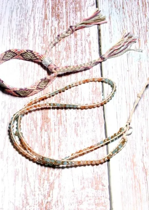 Boho Crystal Wrap Bracelet sold by Boho Mood product image thumbnail 5