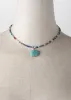 Boho Stone Pendant Necklace sold by Boho Mood