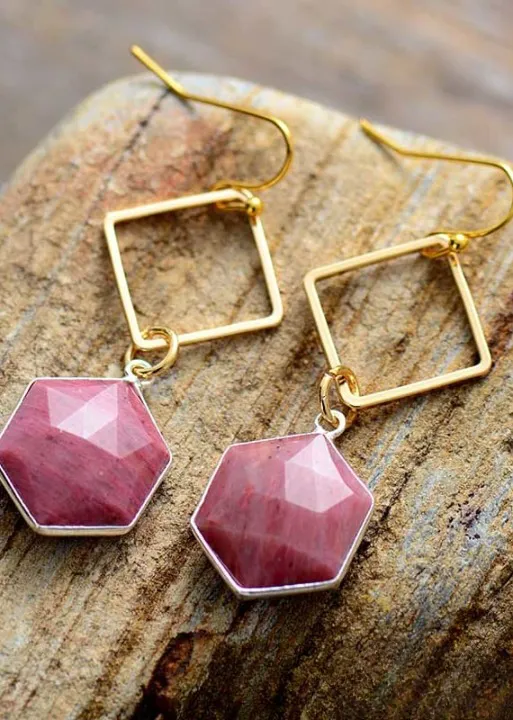 Gold Beaded Boho Earrings sold by Boho Mood product image thumbnail 3