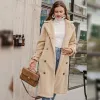 Boho Fleece Long Coat in Beige sold by Boho Mood