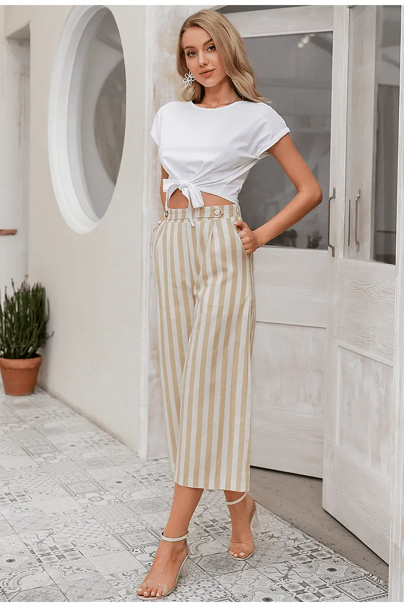 Womens Boho Striped Pants sold by Boho Mood product image thumbnail 4