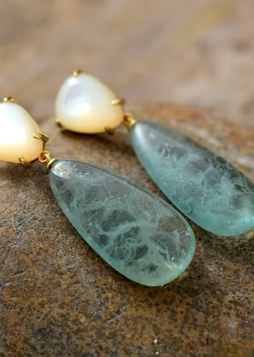 Boho Dangle Drop Earrings sold by Boho Mood product image thumbnail 2