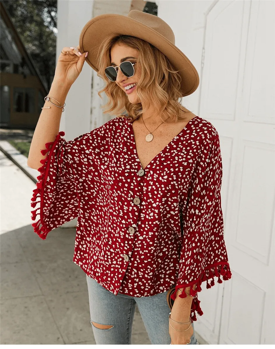 Festival Boho Blouse sold by Boho Mood product image thumbnail 4