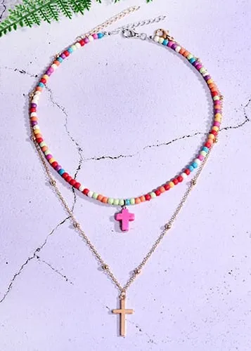 Layered Boho Necklace sold by Boho Mood