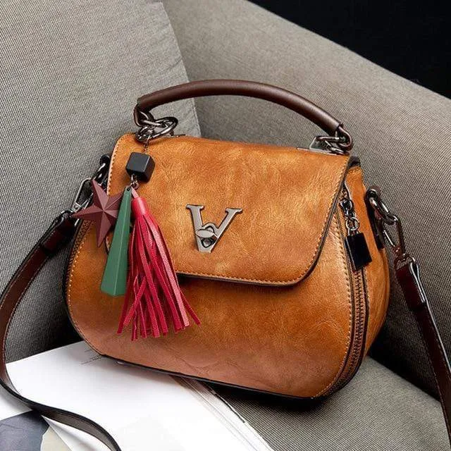 Boho Vintage Leather Bag sold by Boho Mood product image thumbnail 3