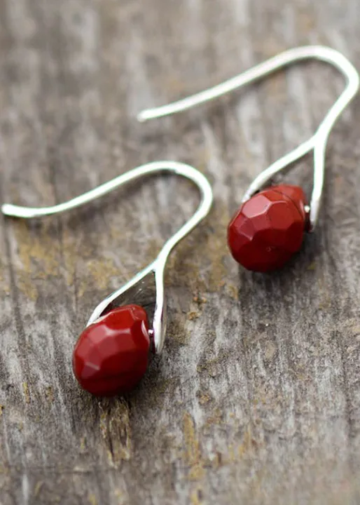 Boho Silver Hoop Earrings sold by Boho Mood product image thumbnail 2