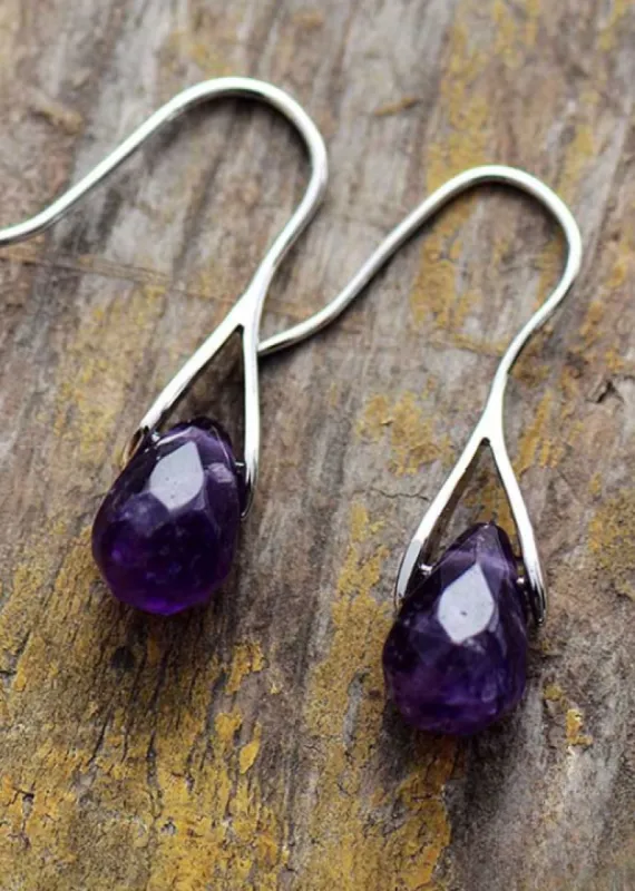 Boho Silver Hoop Earrings sold by Boho Mood