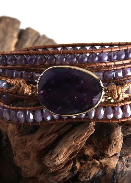 Beaded Wrap Bracelet sold by Boho Mood product image thumbnail 5