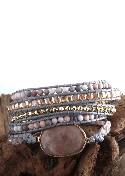 Beaded Wrap Bracelet sold by Boho Mood product image thumbnail 3