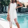 White Beach Party Dress sold by Boho Mood