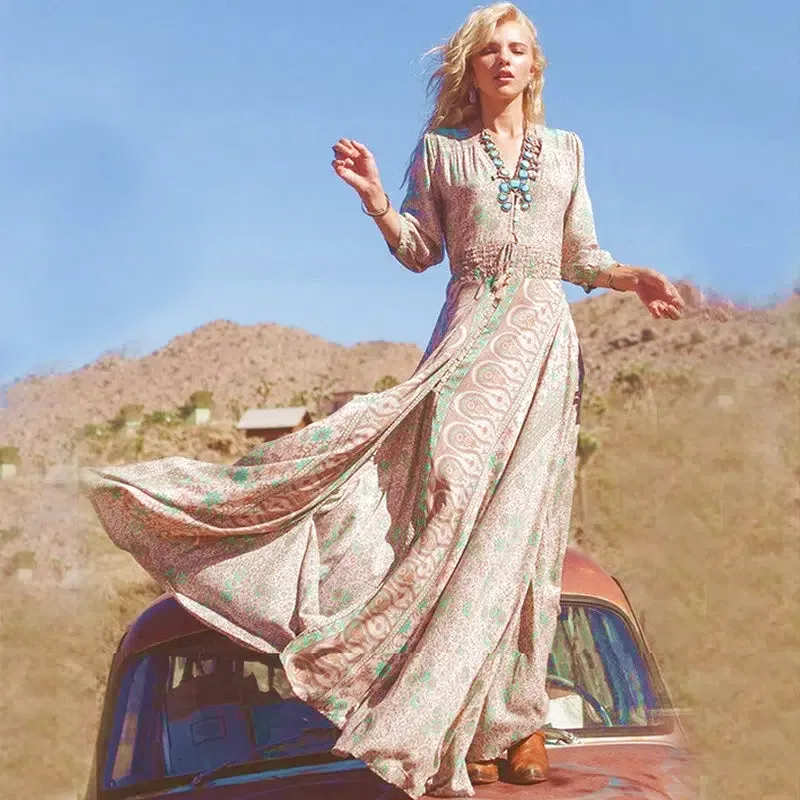 Long Summer Dress sold by Boho Mood product image thumbnail 2