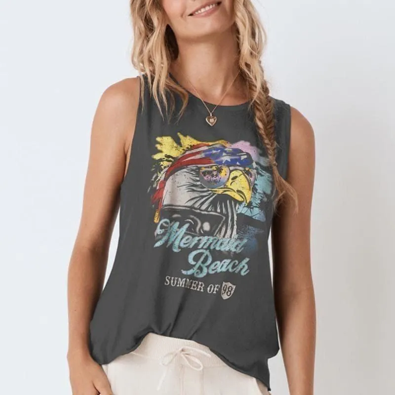 Boho Mermaid Beach Tank Top sold by Boho Mood