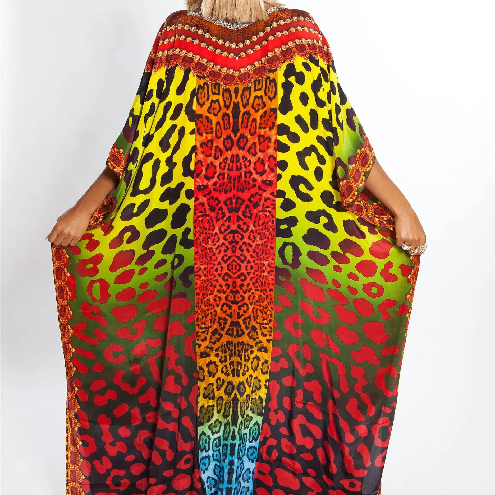 African Maxi Beach Dress sold by Boho Mood product image thumbnail 3