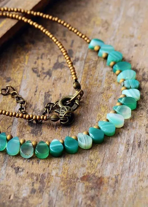 Long Boho Ethnic Necklace sold by Boho Mood product image thumbnail 4