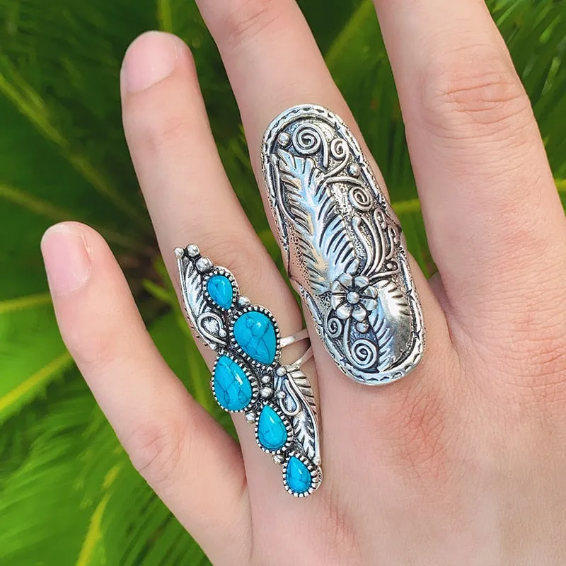 Boho Ethnic Style Rings sold by Boho Mood product image thumbnail 4