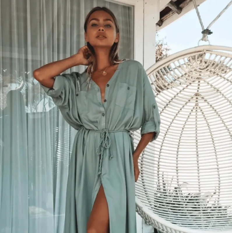 Woman Beach Dresses sold by Boho Mood