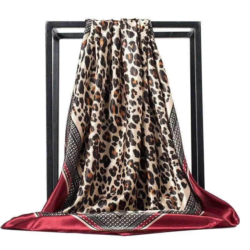 Boho Scarf vintage printed leopard sold by Boho Mood