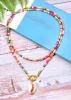 Boho Hippie Necklace Shell Pendant sold by Boho Mood