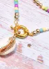 Boho Hippie Necklace Shell Pendant sold by Boho Mood