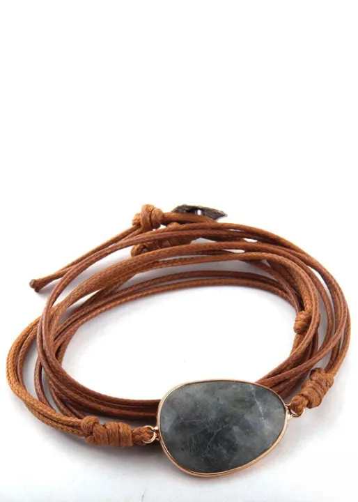 Leather Boho Bracelet sold by Boho Mood