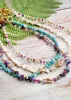 Colorful Boho Necklace - Gold Shell sold by Boho Mood