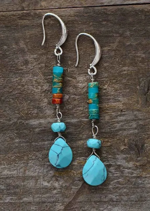 Long Boho Earrings sold by Boho Mood product image thumbnail 3