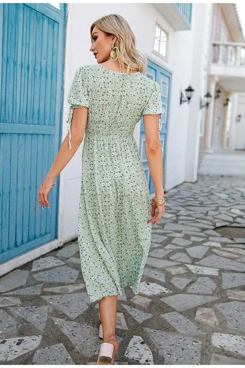 Short Sleeve Boho Summer Dress sold by Boho Mood product image thumbnail 3