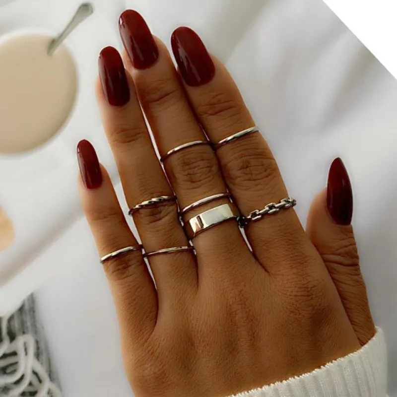 Gold Boho Rings Set sold by Boho Mood product image thumbnail 5