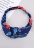 Boho Headband Blue with red accents sold by Boho Mood