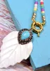 Boho Beads Colorful Necklace sold by Boho Mood