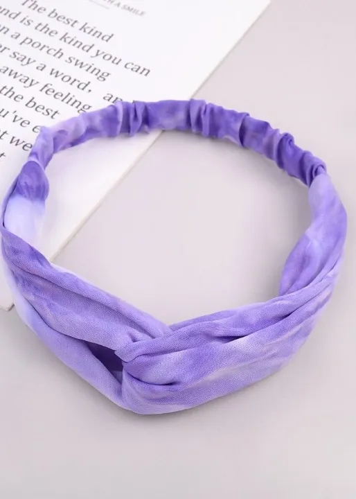 Boho Headband with Tie-Dye pattern sold by Boho Mood product image thumbnail 2