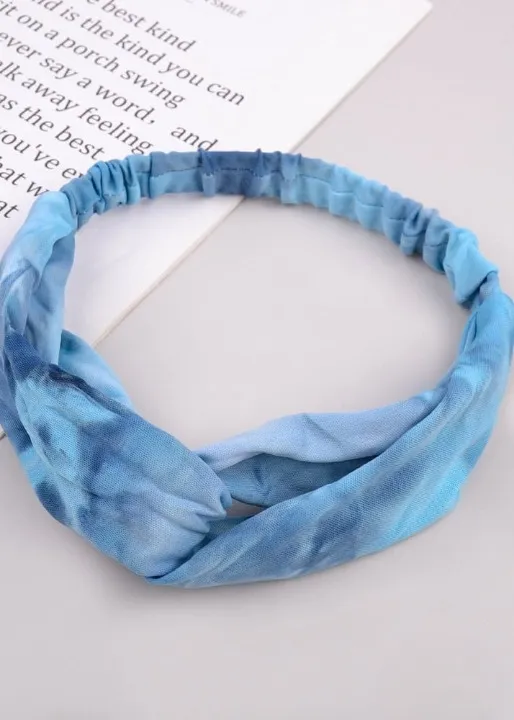 Boho Headband with Tie-Dye pattern sold by Boho Mood product image thumbnail 4