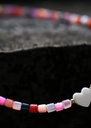 Boho Beaded Necklace sold by Boho Mood product image thumbnail 4