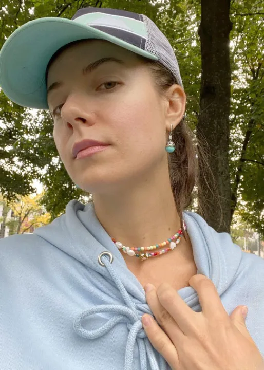 Boho Beaded Necklace sold by Boho Mood product image thumbnail 3