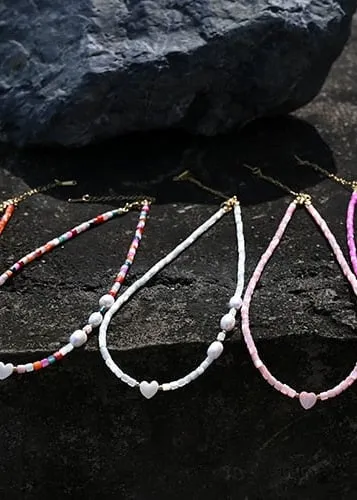 Boho Beaded Necklace sold by Boho Mood product image thumbnail 2