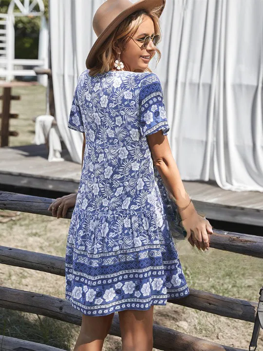 Mini Dress Summer sold by Boho Mood product image thumbnail 4