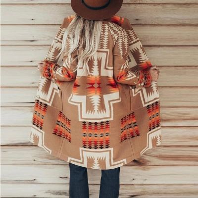 Autumn Boho Jackets Aztec sold by Boho Mood