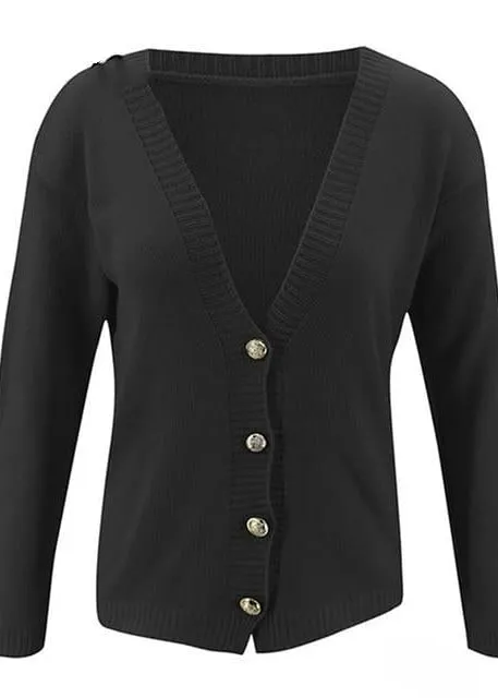 Boho Short Cardigan Buttoned Solid Color sold by Boho Mood product image thumbnail 2