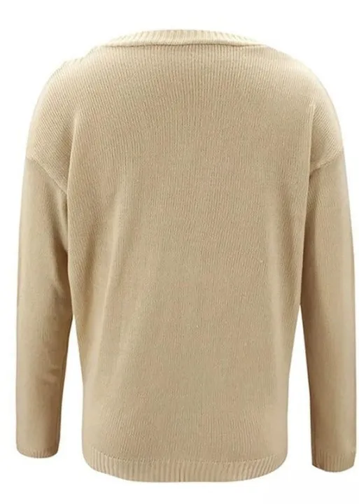 Boho Short Cardigan Buttoned Solid Color sold by Boho Mood product image thumbnail 4