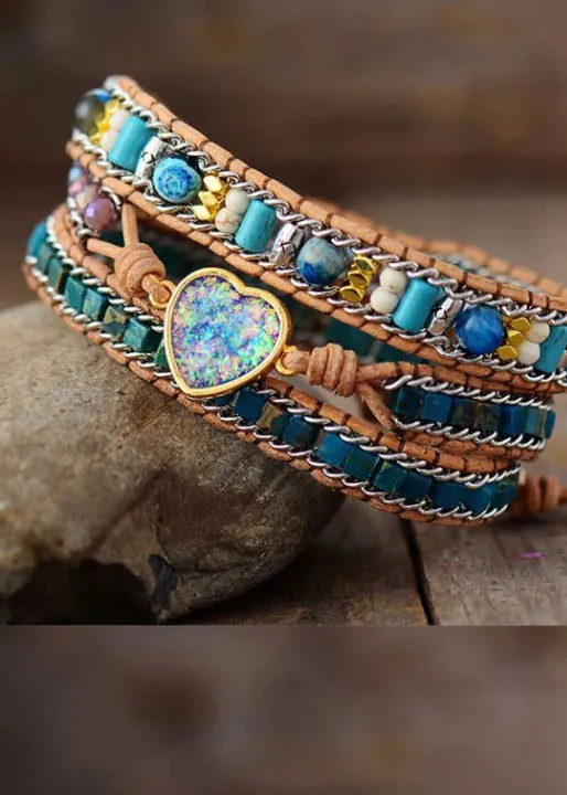 Boho Woman Beaded Bracelets sold by Boho Mood product image thumbnail 3