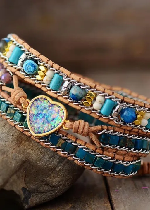 Boho Woman Beaded Bracelets sold by Boho Mood product image thumbnail 4