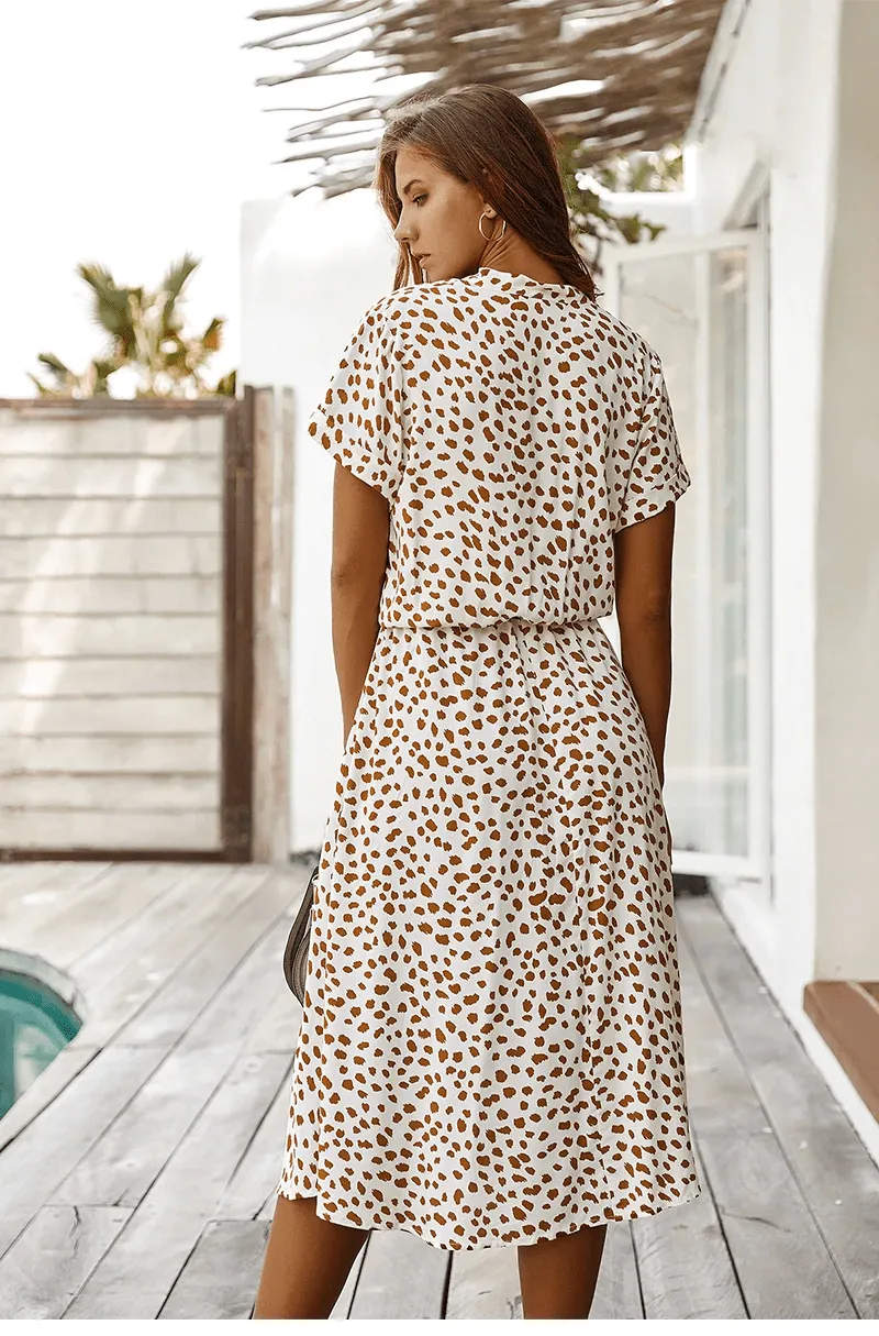 Boho Chic White Midi Dress sold by Boho Mood product image thumbnail 2