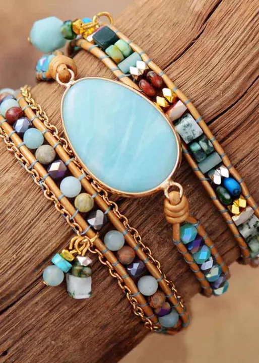Boho Stacked Bracelets sold by Boho Mood