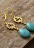 Turquoise Boho Earrings sold by Boho Mood