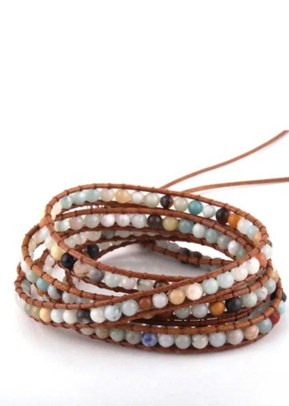 Natural Stone Bracelet sold by Boho Mood